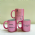 Caneca Glitter Rosa - Kit c/3 und