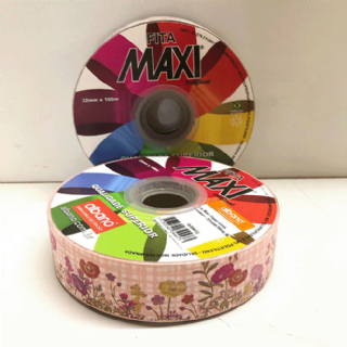 Fita Plstica Maxi Paper Look - Primavera 32mmx100m